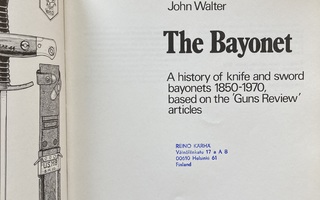 SIGN! Carter: The Bayonet 1850-1970, sid., 1974