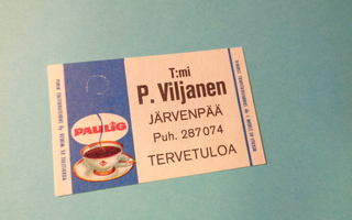 TT-etiketti T:mi P. Viljanen, Järvenpää