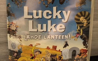 Lucky Luke - Lähde länteen! (2009) DVD Suomijulkaisu
