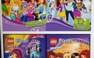 Lego Friends 1-12 (4 DVD) koko sarja