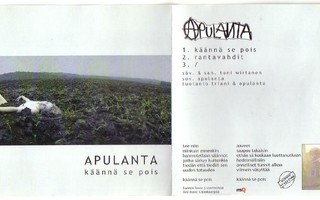 cds, Apulanta - Käännä se pois [rock]