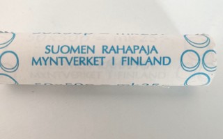 50 PENNIÄ RULLA KUPARINIKKELIÄ 1996.