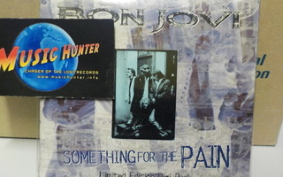 BON JOVI - SOMETHING FOR THE PAIN uusi CDS