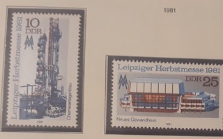 DDR 1981 - Leipzigin messut (2)  ++