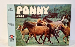 Ponny Vintage lautapeli Alga. Todella hieno kunto
