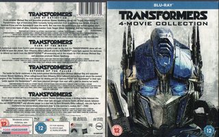 Transformers 4-Movie Collection	(30 452)UUSI-GB-BLU-RAY,SF-T