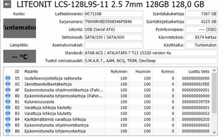 SSD 128GB 2.5" SATA  *SIS TOIMITUS