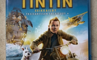 Tintin seikkailut (2011), blu-ray.