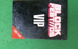 BlockFest VIP-lippu.