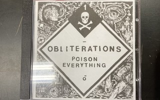 Obliterations - Poison Everything CD