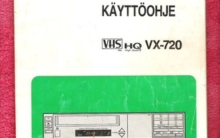 Samsung VHS HQ VX-270, käyttöohje.