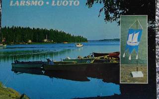 Luoto Larsmo vaakuna saaristo veneitä