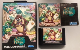 Sega Megadrive-peli Taz-Mania (cib)