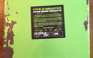 Type O Negative – None More Negative vinyl box set 12LP
