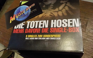 DIE TOTEN HOSEN - MEHR DAVON! DIE SINGLE-BOX 8CDS BOKSI