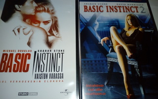 (SL) 3 DVD) Basic Instinct & Basic Instinct 2 (1 ja 2)