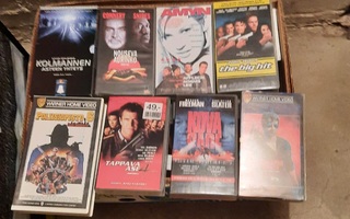 VHS elokuvia 1e / kpl