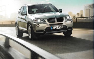 2011 BMW X3 PRESTIGE esite - suom - KUIN UUSI - 68 sivua