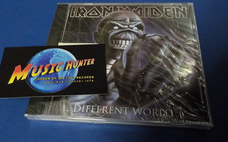 IRON MAIDEN - DIFFERENT WORLD UUSI CD SINGLE