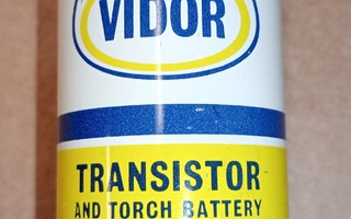 CROMPTON VIDOR  +SP2 MADE IN SCOTLAND 1,5V TRANSISTOR