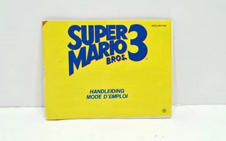 NES - Super Mario Bros 3 ohjekirja