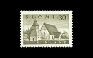 454 ** Lammin kirkko 30 mk (1956)