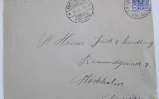 VANHA Kuori Kristiinankaupunki - Turku - Ruotsi 1893