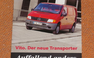 1996 Mercedes-Benz Vito esite - KUIN UUSI - 14 sivua