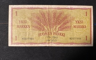 1 Markka 1963 M2877986 War-Asp Kl4