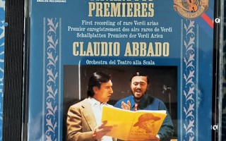 PAVAROTTI PREMIERS-VERDI ABBADO-CD, MK 37228, v.1980 CBS
