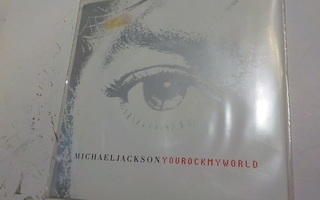 MICHAEL JACKSON - YOU ROCK MY WORLD M/EX+ 7'' SINGLE (+)