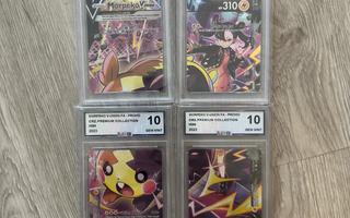 Morpeko V-Union Pokemon #287-290 Koko setti UCG 10