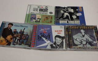 5 x Gene Vincent -CD:tä *ROCKABILLY*