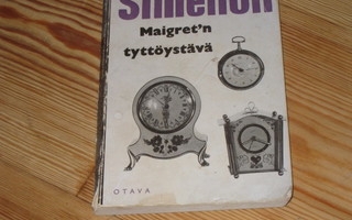 Simenon, Georges: Maigret'n tyttöystävä 1.p nid. v. 1960