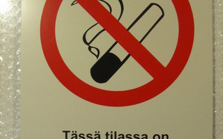 Kilpi • Tupakointi kielletty