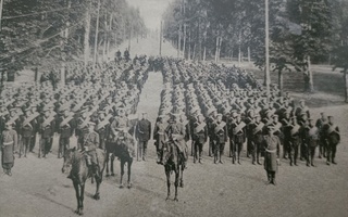Antiikki Valokuva Vaasa Tsaarin Armeija 1900-alku