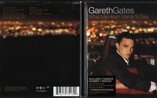 GARETH GATES . CD-LEVY . WHAT MY HEART WANTS TO SAY