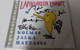 LAPINLAHDEN LINNUT - KOLMAS JALKA HAUDASSA CD NIMMAREILLA