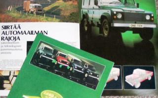 1984 Land Rover esite - KUIN UUSI - suomalainen