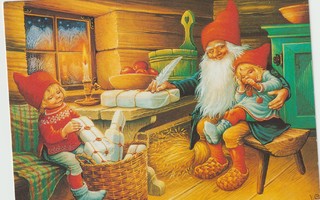 Lars Carlsson: Joulupukki ja pikkutontut  (R)