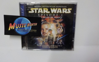 WILLIAMS - STAR WARS - EPISODE I: THE PHANTOM MENACE UUSI CD