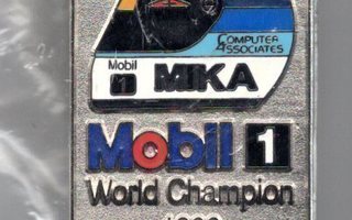 Pinssi: MOBIL 1 WORLD CHAMPION 1999 (avaamaton muoveissa)