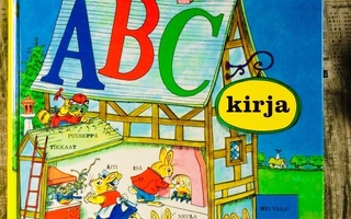 ABC Kirja Richard Scarry 6p T-K VAIN= 4,60€ UUSI