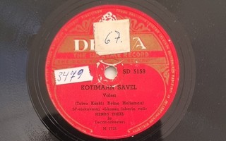 Savikiekko 1952 - Henry Theel - Decca SD 5159