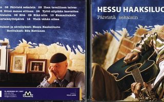 HESSU HAAKSILUOTO . CD-LEVY . PÄIVISTÄ SEKAISIN