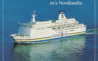m/s NORDLANDIA - laivakortti