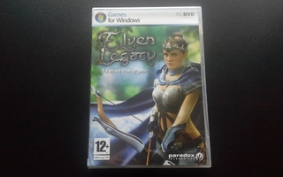 PC DVD: Elven Legacy - A Fantasy Strategy Game peli