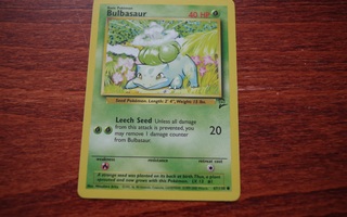 Bulbasaur 67 /130, Base Set 2 -sarja (2000), common