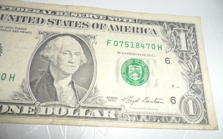 One Dollar America 1993 1kpl