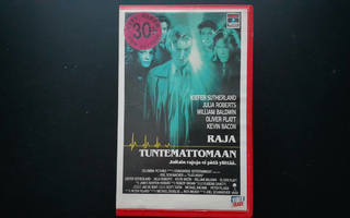 VHS: Raja Tuntemattomaan (Kiefer Sutherland 1990)